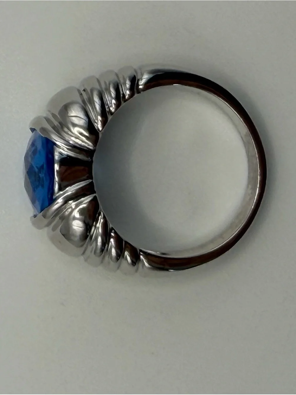 Blue Topaz Ring